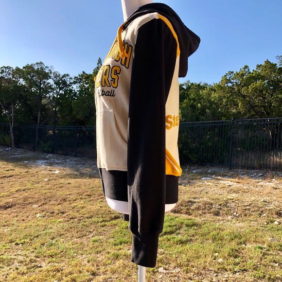 Pittsburgh Steelers Full-Zip Embroidered Hoodie Womens Size S NFL TEAM APPAREL - Picture 4 of 16
